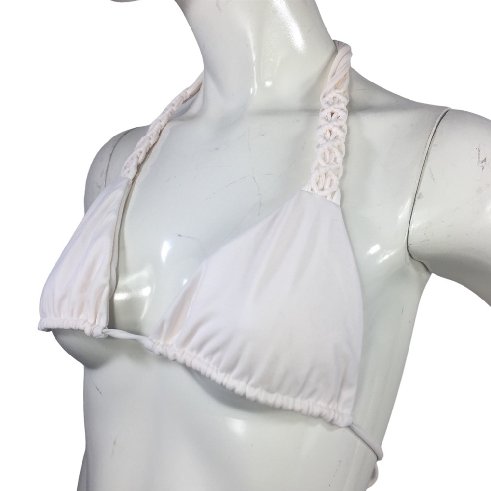 Tiare Hawaii Stringy Braided Strap Bikini Top M